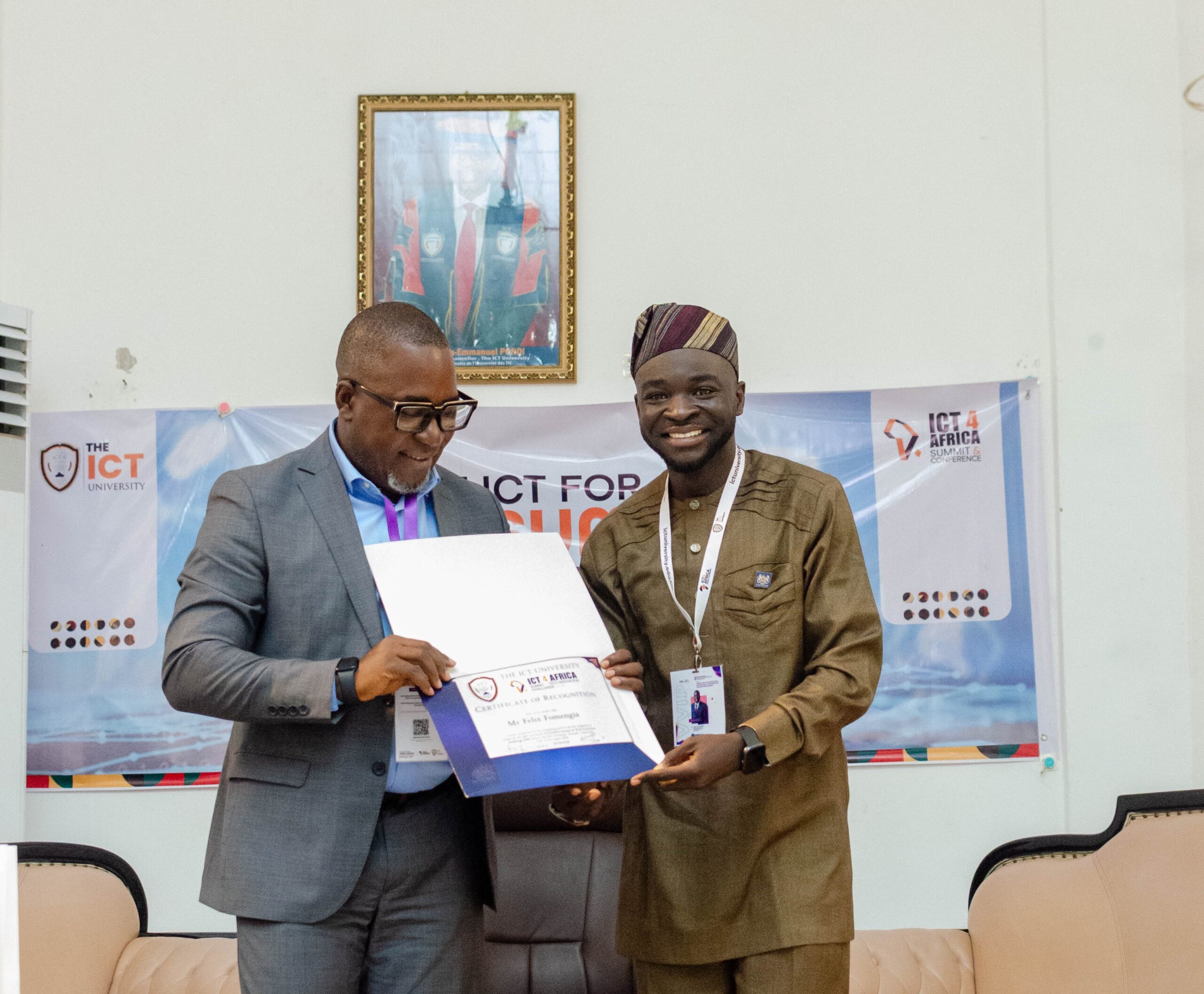 Jury Chair Recognition Award – ICT for Africa Summit & Tech Innovation Challenge 2026